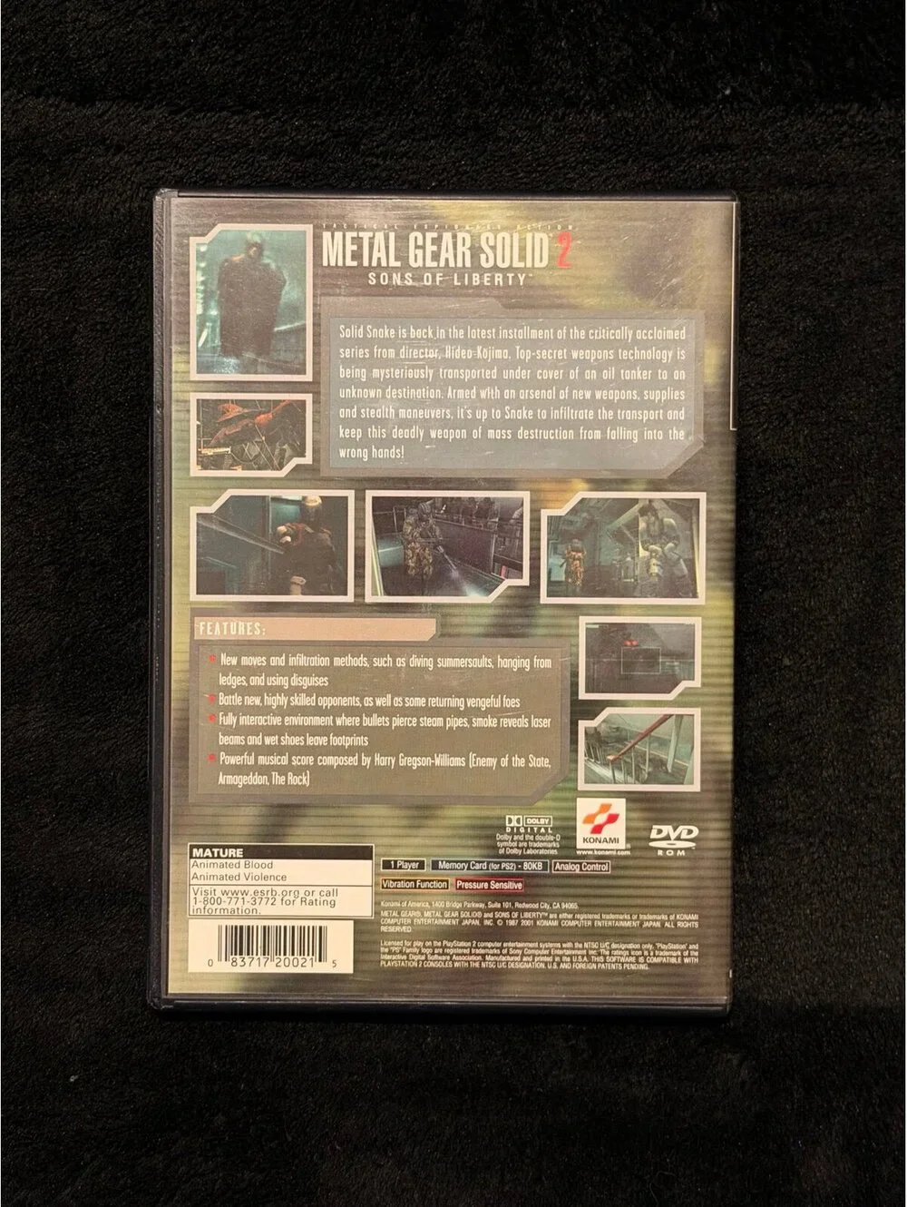 Metal Gear Solid 2 for PlayStation 2